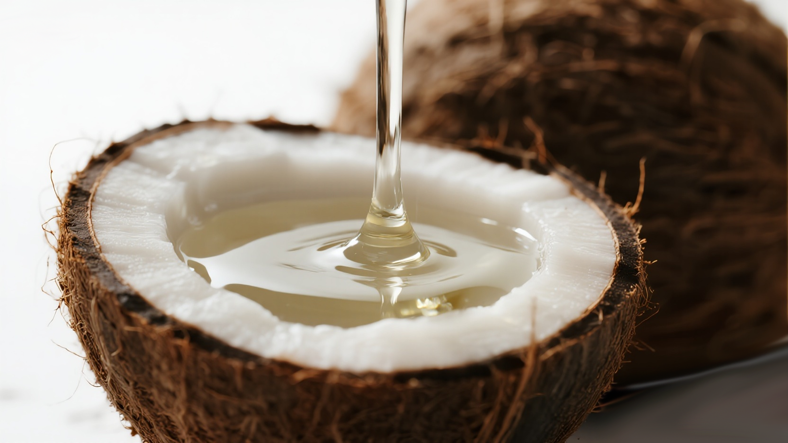 Coconut oil hair food​