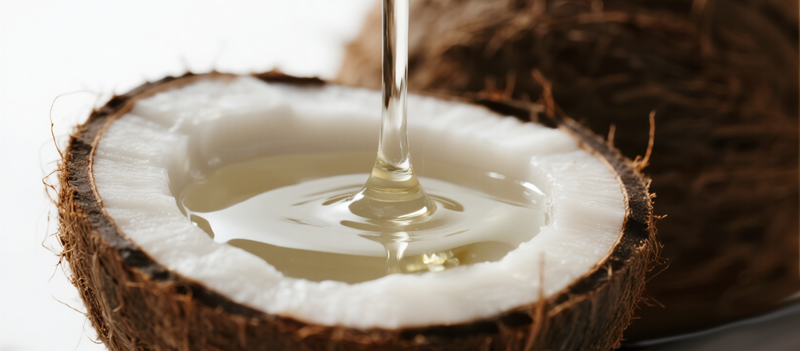 Coconut oil hair food​